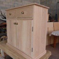 Customer Designed Oak Cabinet